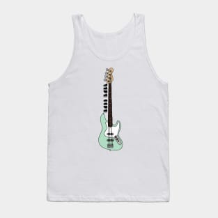 Bass Babe // Mint Green Tank Top